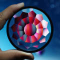 58mm Kaleidoscope Prism Foreground Blur Camera Glass Filter Lens