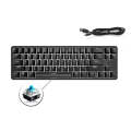 Ajazz K680T Mini USB Wired Dual-mode Charging 68-keys Laptop Bluetooth Mechanical Keyboard, Cable...