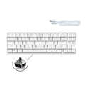 Ajazz K680T Mini USB Wired Dual-mode Charging 68-keys Laptop Bluetooth Mechanical Keyboard, Cable...