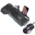 618 Internet Cafe Game Manipulator Keyboard and Mouse Set, Cable Length: 1.6m(Black)