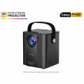 C500 Portable Mini LED Home HD Projector, Style:Android Version(Black)