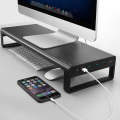 Vaydeer Metal Display Increase Rack Multifunctional Usb Wireless Laptop Screen Stand, Style:L-Hig...