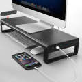 Vaydeer Metal Display Increase Rack Multifunctional Usb Wireless Laptop Screen Stand, Style:L-Top...