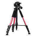 Q111 4-Section Folding Legs Live Broadcast Aluminum Alloy Tripod Mount with Three-dimensional Dam...