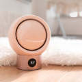 Planetary Heater Home Small Desktop Smart Heater With Temperature Display CN Plug(Pink)