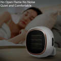 Touch Home Desktop Small Sun Wall-Mounted Heating Fan Mini Electric Heater, CN Plug(Pink)