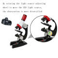 Children Microscope Set Simulation Science Experiment 1200 Times Science & Education Supplies