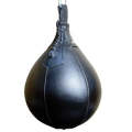 Boxing Speed Ball Fitness Vent Ball Adult Hanging Free Punching Bag(Pear Shape Black)