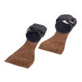 EADEN Pull-ups Booster Gloves Horizontal Bar Non-slip Wrist Assist Belt Fitness Bracer, Size:S(Co...