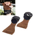 EADEN Pull-ups Booster Gloves Horizontal Bar Non-slip Wrist Assist Belt Fitness Bracer, Size:M(Co...