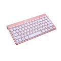 USB External Notebook Desktop Computer Universal Mini Wireless Keyboard Mouse, Style:Keyboard(Ros...