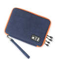 Double Layer Digital Storage Bag Data Cable Finishing Bag Elastic Waterproof Portable Electronic ...