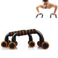 H-Shaped Push-Up Bracket Push-Up Fitness Equipment Home Indoor Chest Expansion Equipment(Black Or...
