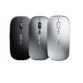 Inphic PM1 Office Mute Wireless Laptop Mouse, Style:Battery Display(Space Silver)