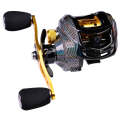 PROBEROS Metal Drop Wheel 18+1 Axis Lure Fish Wheel, Style: DW132WR Right Hand