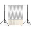1.5m x 2.1m Wavy Texture Baby Photo Shooting Background Cloth