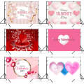 2.1m x 1.5m Valentines Day Photo Party Layout Props Photography Background Cloth(010)