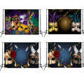 2.1m x 1.5m Masquerade Mask Party Scene Layout Photo Photography Background Cloth(W032)