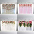 2.1m x 1.5m Flower Wall Simulation Wedding Theme Party Arrangement Photography Background Cloth(W...