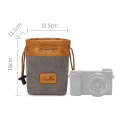 S.C.COTTON Liner Bag Waterproof Digital Protection Portable SLR Lens Bag Micro Single Camera Bag ...