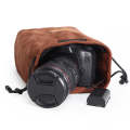 S.C.COTTON Liner Shockproof Digital Protection Portable SLR Lens Bag Micro Single Camera Bag Roun...