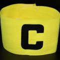 Football Match Armband Elastic Sticker Winding-Type C Marker(Yellow)