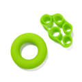TF122 2 in 1 Silicone Grip Ring + Grip Device Set(Green)