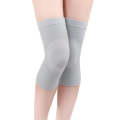Thin Nylon Stockings Joint Warmth Sports Knee Pads, Specification: L (Gray)