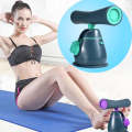 Sit-Up Aids Fitness Equipment Household Fixed Feet Yoga Abdominal Exercises Trainer(Cyan)