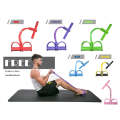 Multifunctional Four-Tube Pedal Puller Pedal Elastic Rope Sit-Ups Aid Abdomen Fitness Equipment(Y...