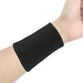 1 Pair Joint Keep Warm Cold Nylon Protection Cover, Specification: S(Bracers Black)