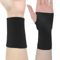 1 Pair Joint Keep Warm Cold Nylon Protection Cover, Specification: M(Bracers Black)