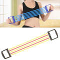 Five-tube TPE Wall Pulley Elastic Rope Home Fitness Equipment For Ladies And Children, Random Col...