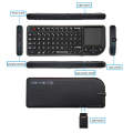 A8 Mini Wireless Mouse And Keyboard With Laser Touchpad Keyboard, Colour: English White Backlight