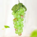 4 Bunches 36 Green Grapes Simulation Fruit Simulation Grapes PVC with Cream Grape Shoot Props