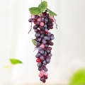 2 Bunches 110 Granules Agate Grapes Simulation Fruit Simulation Grapes PVC with Cream Grape Shoot...