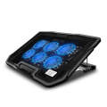 NUOXI H9 Notebook Radiator Computer Base Fan Bracket Pad(Black)