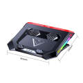 MC X500 Laptop Radiator Heightening Bracket Cooling Base(Black Red Standard Version)