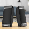 YEEZE S4 Notebook PC Mini Speaker Wired USB 2.0 Portable Speaker(Black)