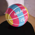 MILACHIC Rubber Material Wear-Resistant Basketball(8501 Number 5 (Rainbow Ball))