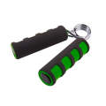2 PCS Home Fitness Finger Exercise Spring Type A Grip With Foam Handle(Black Green)
