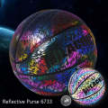 MILACHIC Number 7 Sports Cool Night Light Reflective Basketball(Reflective Purse 6733)