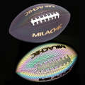 MILACHIC Fluorescent Reflective PU Material Rugby(Number 3)