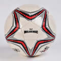 MILACHIC Big Five-pointed Star Pattern Explosion-Proof PU Leather Competition Training Football, ...