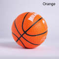 MILACHIC Number 1 Mini Rubber Hollow Glue Stretch Training Basketball(Orange)