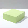 8 PCS Geometric Cube Photo Props Decorative Ornaments Photography Platform, Colour: Small Green R...