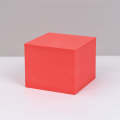8 PCS Geometric Cube Photo Props Decorative Ornaments Photography Platform, Colour: Large Red Rec...