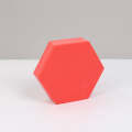 8 PCS Geometric Cube Photo Props Decorative Ornaments Photography Platform, Colour: Small Red Hex...