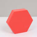 8 PCS Geometric Cube Photo Props Decorative Ornaments Photography Platform, Colour: Large Red Hex...