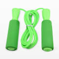 2.8m Special Foam Skipping Rope For Student Exams Outdoor Fitness Skipping Rope(Green)